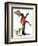 "Snow Shoveler,"January 3, 1931-Eugene Iverd-Framed Giclee Print