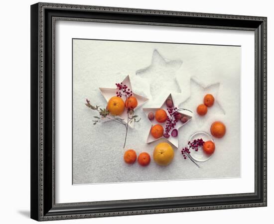 Snow still life-Dimitar Lazarov --Framed Photographic Print