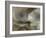 Snow Storm - Steam-Boat Off a Harbour's Mouth-J. M. W. Turner-Framed Giclee Print