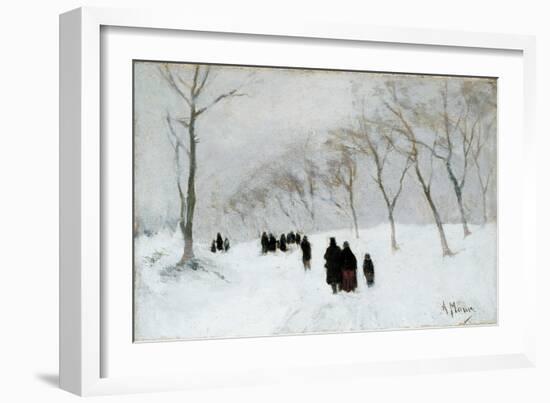 Snow Storm-Anton Mauve-Framed Giclee Print