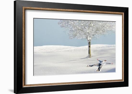 Snow That Lies Silent-Nancy Tillman-Framed Art Print