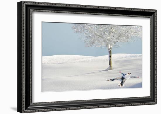 Snow That Lies Silent-Nancy Tillman-Framed Art Print