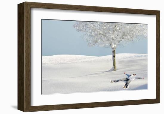 Snow That Lies Silent-Nancy Tillman-Framed Art Print