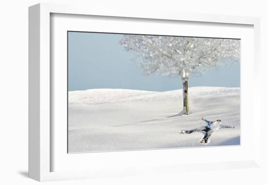 Snow That Lies Silent-Nancy Tillman-Framed Art Print