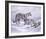 Snow Tigers-Spencer Hodge-Framed Giclee Print