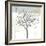 Snow Tree I-Sarah Cheyne-Framed Giclee Print