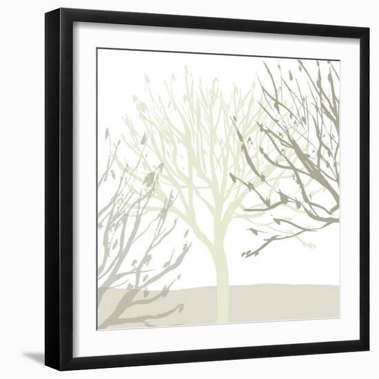 Snow Tree III-Sarah Cheyne-Framed Giclee Print