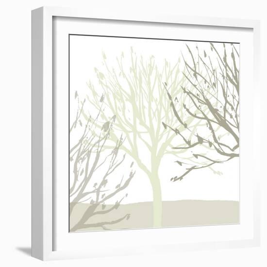 Snow Tree III-Sarah Cheyne-Framed Giclee Print