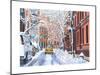 Snow, West Village, NYC, 2012-Anthony Butera-Mounted Giclee Print