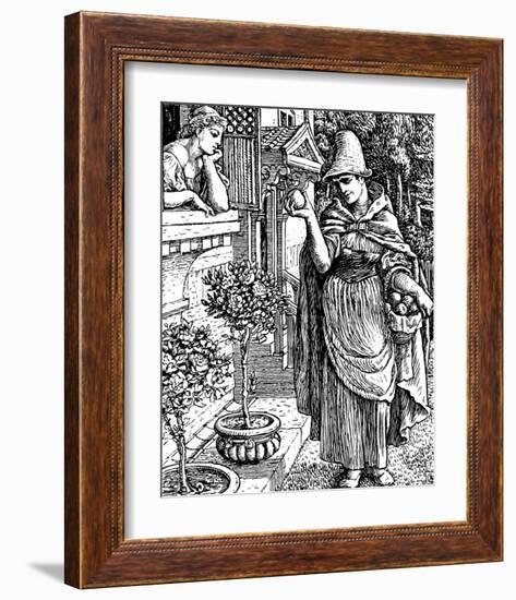 Snow White-Walter Crane-Framed Premium Giclee Print