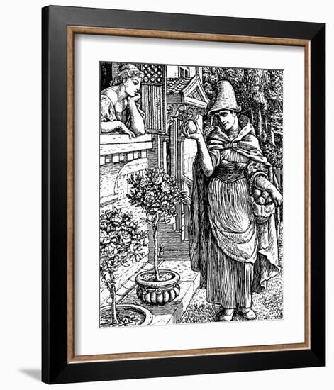 Snow White-Walter Crane-Framed Premium Giclee Print