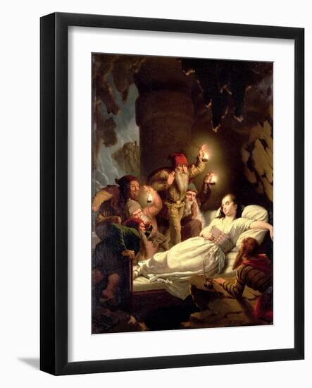 Snow White-Roland Risse-Framed Giclee Print