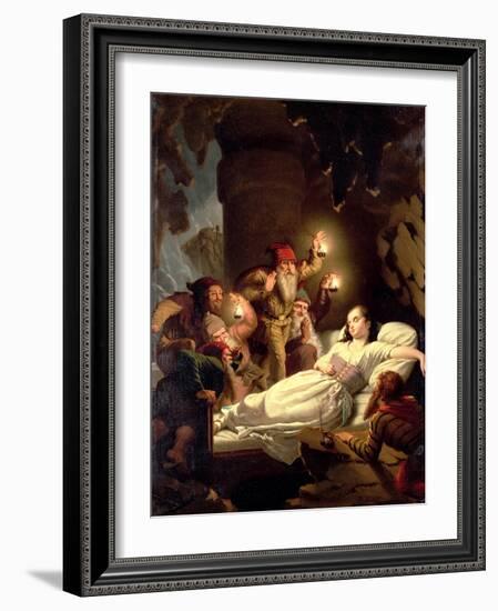 Snow White-Roland Risse-Framed Giclee Print