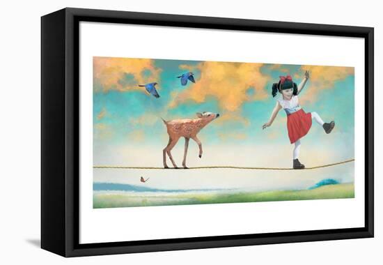 Snow White-Nancy Tillman-Framed Stretched Canvas