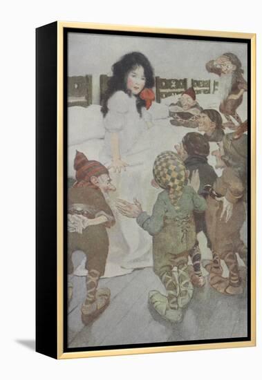 Snow White-Jessie Willcox-Smith-Framed Premier Image Canvas