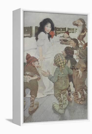 Snow White-Jessie Willcox-Smith-Framed Premier Image Canvas