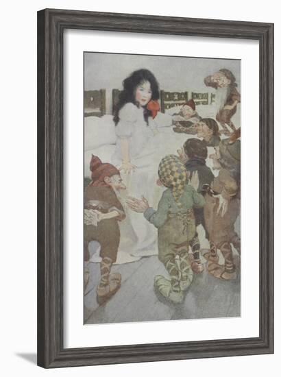 Snow White-Jessie Willcox-Smith-Framed Giclee Print