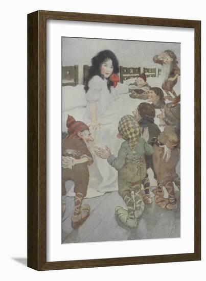 Snow White-Jessie Willcox-Smith-Framed Giclee Print