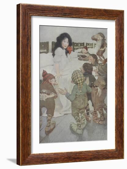 Snow White-Jessie Willcox-Smith-Framed Giclee Print