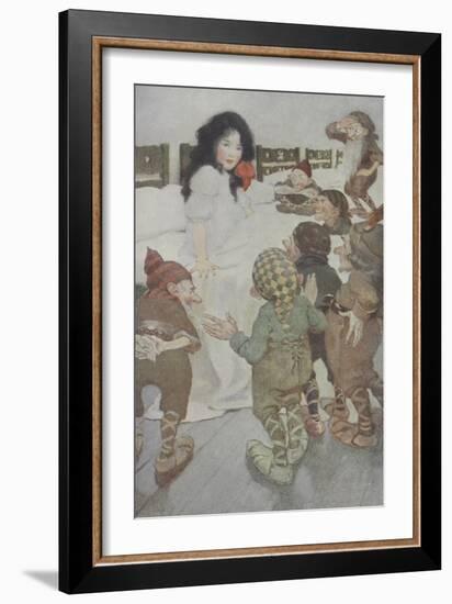 Snow White-Jessie Willcox-Smith-Framed Giclee Print