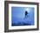 Snowboarder Heads Down, Paradise Area, Mount Rainier, Washington State, USA-Aaron McCoy-Framed Photographic Print