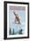 Snowboarder Jumping - Snoqualmie Pass, Washington-Lantern Press-Framed Art Print