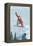 Snowboarder Jumping - Washington-Lantern Press-Framed Stretched Canvas