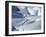 Snowboarder Riding in Powder Snow, Austria, Europe-Ted Levine-Framed Photographic Print