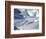 Snowboarder Riding in Powder Snow, Austria, Europe-Ted Levine-Framed Photographic Print