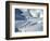 Snowboarder Riding in Powder Snow, Austria, Europe-Ted Levine-Framed Photographic Print