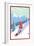 Snowboarder-Lantern Press-Framed Premium Giclee Print