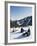 Snowboarders at Whistler Mountain Resort-Christian Kober-Framed Photographic Print