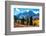 Snowcapped Maroon Bells-Snowmass Wilderness in autumn.-Mallorie Ostrowitz-Framed Photographic Print