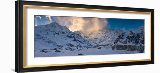 Snowcapped Mountain, Annapurna Base Camp, Annapurna Range, Himalayas, Nepal-null-Framed Photographic Print