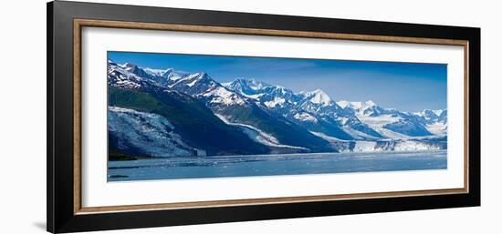 Snowcapped Mountains at College Fjord of Prince William Sound, Alaska, USA-null-Framed Photographic Print