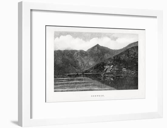 Snowdon, Wales, 1896-null-Framed Giclee Print