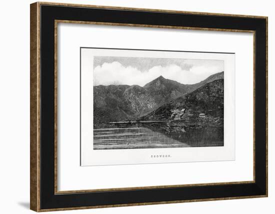 Snowdon, Wales, 1896-null-Framed Giclee Print