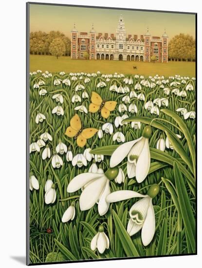 Snowdrop Day, Hatfield House, 1999-Frances Broomfield-Mounted Giclee Print