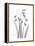 Snowdrop Gray-Albert Koetsier-Framed Stretched Canvas