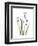 Snowdrop Portrait-Albert Koetsier-Framed Premium Giclee Print