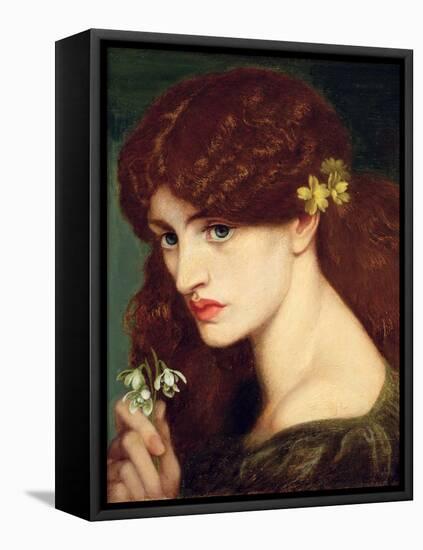 Snowdrops, 1873-Dante Gabriel Rossetti-Framed Premier Image Canvas