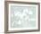 Snowdrops  2017  (digital)-Sarah Hough-Framed Giclee Print