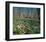 Snowdrops Flowering In Forest-null-Framed Art Print