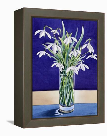 Snowdrops-Christopher Ryland-Framed Premier Image Canvas