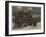 Snowed Up on Christmas Eve, Appeals for Help-Frank Dadd-Framed Giclee Print
