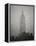 Snowfall in New York City-Christopher C Collins-Framed Premier Image Canvas