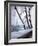 Snowfall in Paris: Passerelle Debilly and Eiffel Tower-Dmitri Kessel-Framed Photographic Print