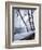 Snowfall in Paris: Passerelle Debilly and Eiffel Tower-Dmitri Kessel-Framed Photographic Print