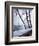 Snowfall in Paris: Passerelle Debilly and Eiffel Tower-Dmitri Kessel-Framed Photographic Print