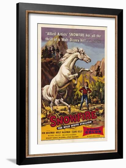 Snowfire, 1958-null-Framed Art Print